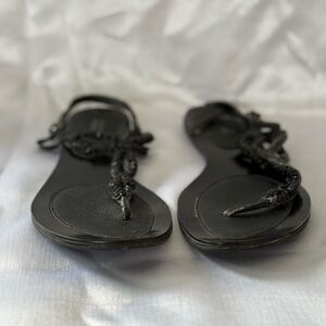 Elegant Black Women's Sandals